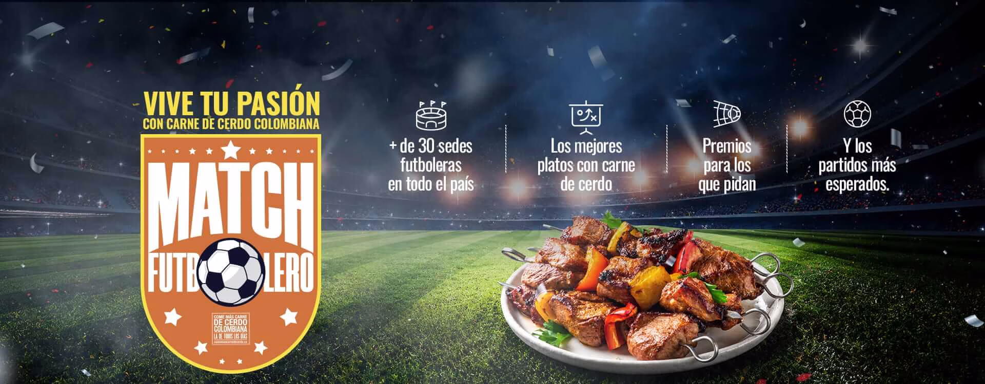 Vive tu pasión con el Math Futbolero y Pork Colombia