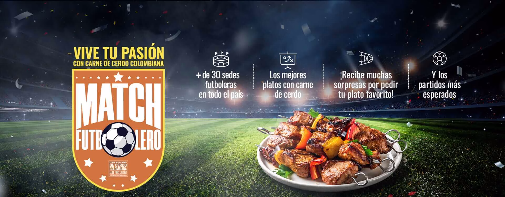 Vive tu pasión con el Math Futbolero y Pork Colombia