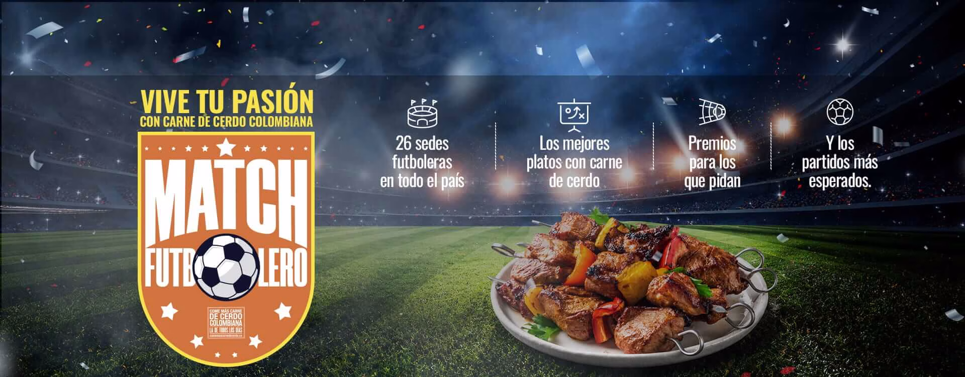 Vive tu pasión con el Math Futbolero y Pork Colombia